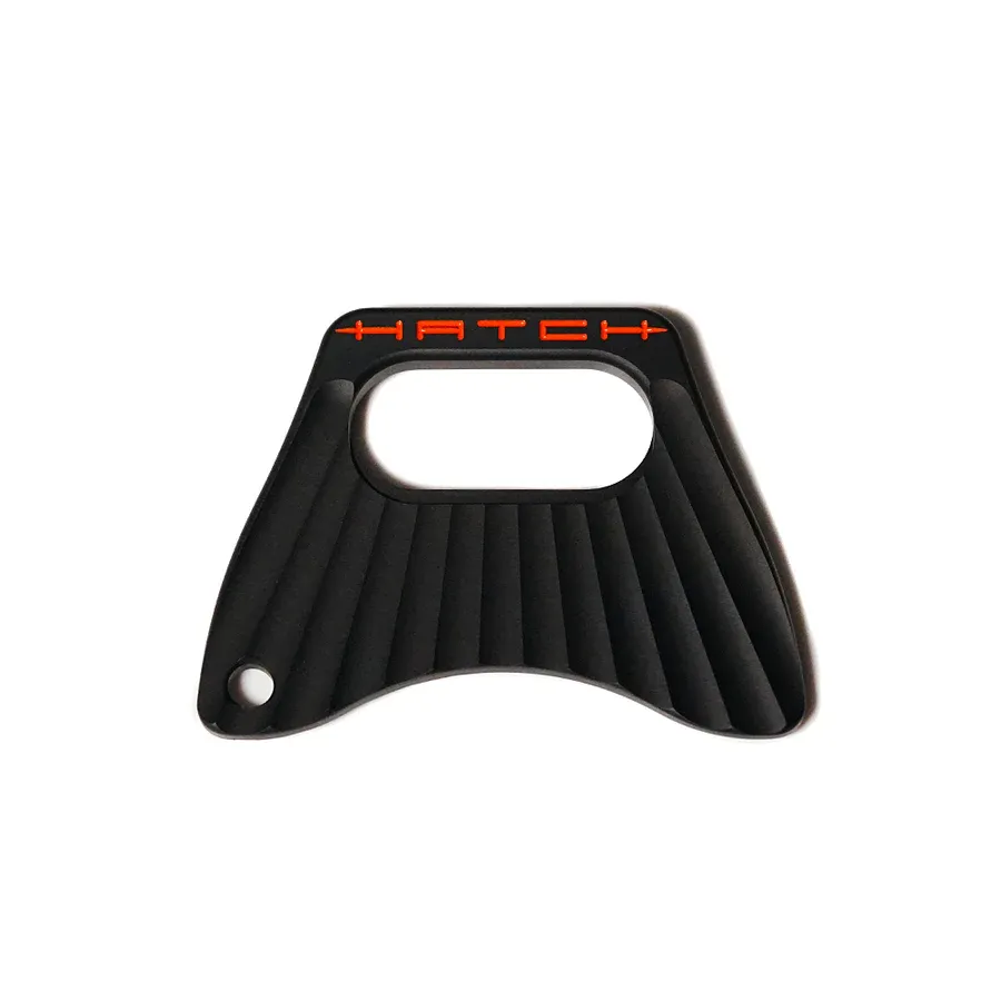 Hatch Fish Tail Bottle Opener, Color: - Black