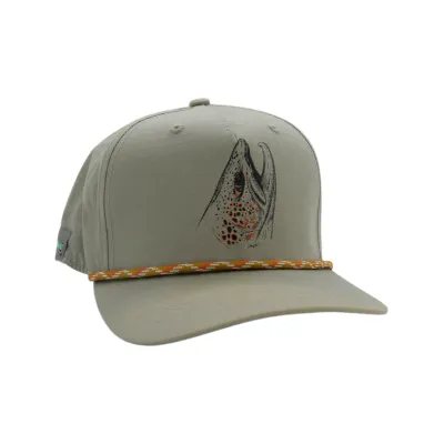 Rep Your Water Rising Brown 5 Panel Hat Rep Your Water Rising Brown 5 Panel Hat