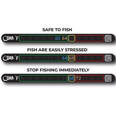 Cling Temperature Tape - Stick on Thermometer