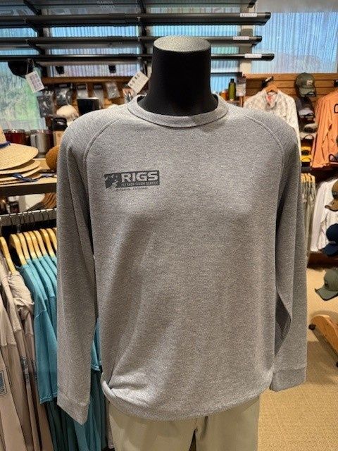 RIGS Logo Freefly Men's Bamboo Lightweight Fleece Crew RIGS Logo Freefly Men's Bamboo Lightweight Fleece Crew