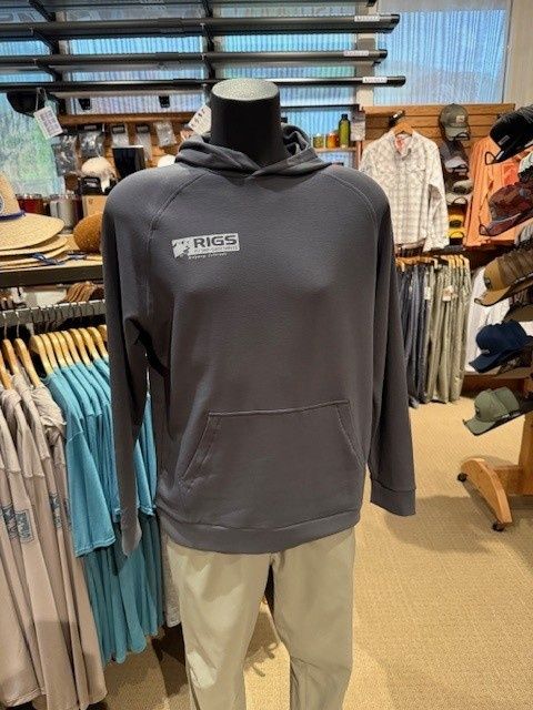 RIGS Patch Freefly Men's Bamboo Lightweight Fleece Hoodie