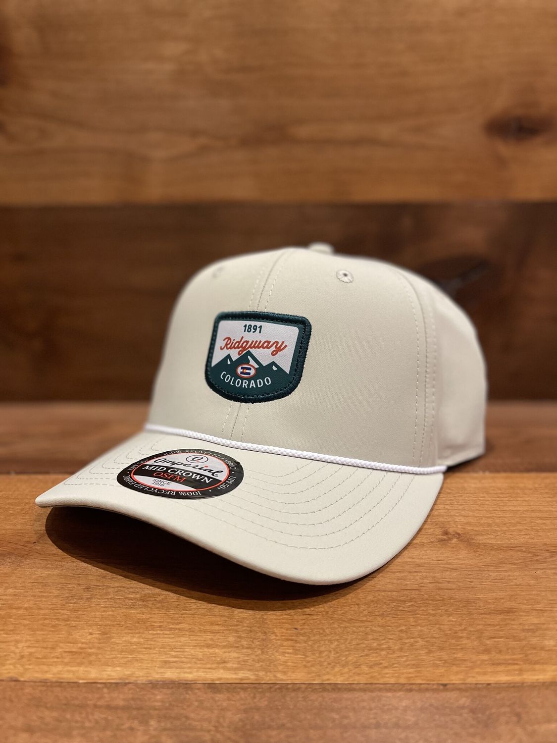 Ridgway Co The Wingman Hat -Putty/White