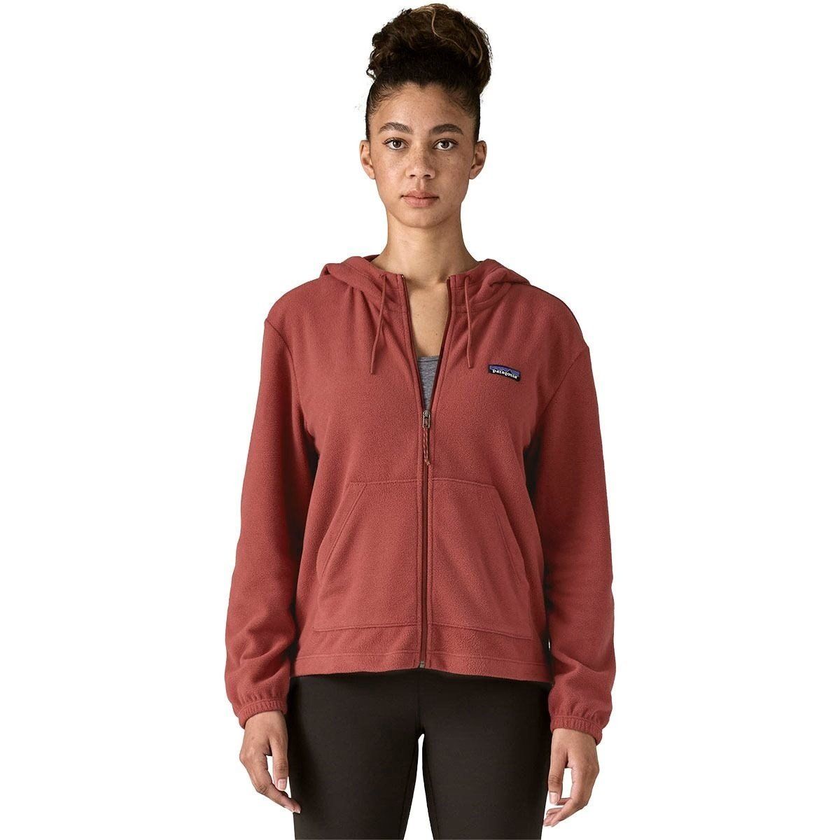 Patagonia Women's Micro D Fleece Hoody Patagonia Women's Micro D Fleece Hoody, Color: - Sequoia Red, Size: XS