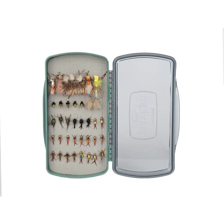 Fishpond Tacky Pescador Fly Box - Medium - Clear - Dynamic Foam Fishpond Tacky Pescador Fly Box - Medium - Clear - Dynamic Foam