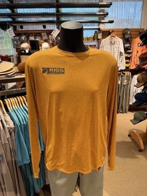 RIGS Logo Patagonia Men's Long Sleeve Cap Daily Shirt RIGS Logo Patagonia Men's Long Sleeve Cap Daily Shirt