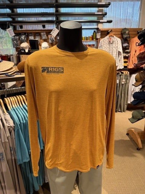 RIGS Logo Patagonia Men's Long Sleeve Cap Daily Shirt