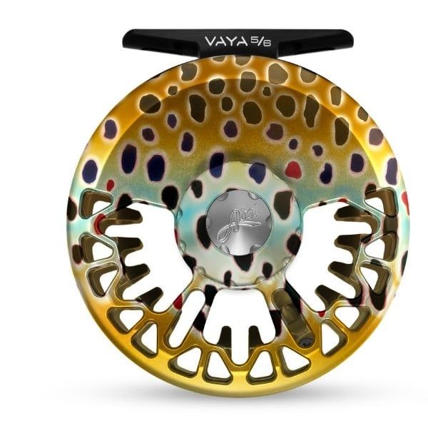 Abel Vaya 4/5 Reel - Native Brown -Native Brown Drag Knob - Ebony Handle Abel Vaya 4/5 Reel - Native Brown -Native Brown Drag Knob - Ebony Handle