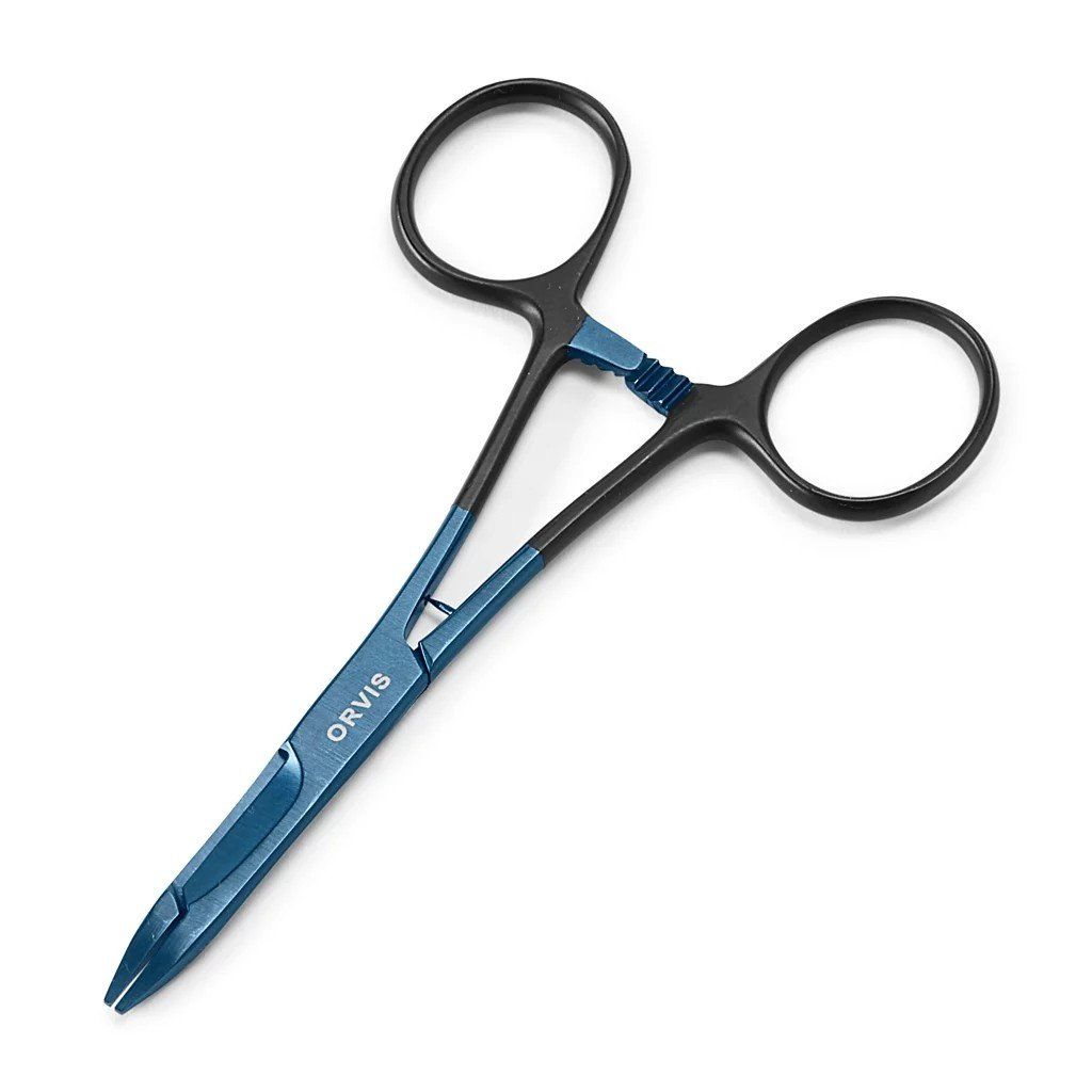 Orvis Flow Scissor Forceps - Colbalt Black