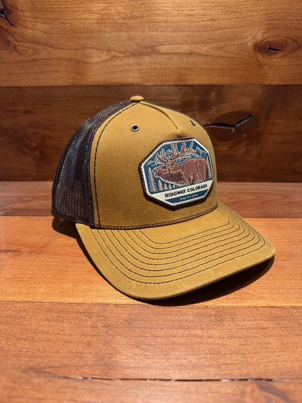 Underwood Elk - Ridgway Colorado Hat 112WH -Hawthorne Split Whiskey/Brown