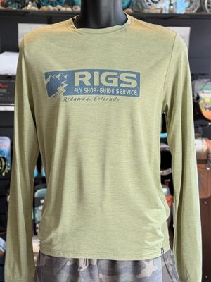 RIGS Logo Patagonia Men's  Long-Sleeved Cap Cool Daily Shirt
