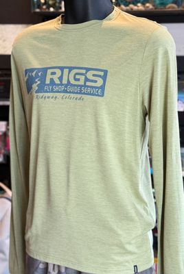 RIGS Logo Patagonia Men's  Long-Sleeved Cap Cool Daily Shirt