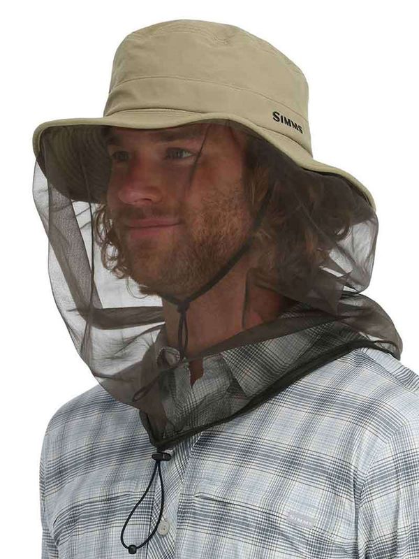 Simms Bugstopper Net Sombrero - Stone