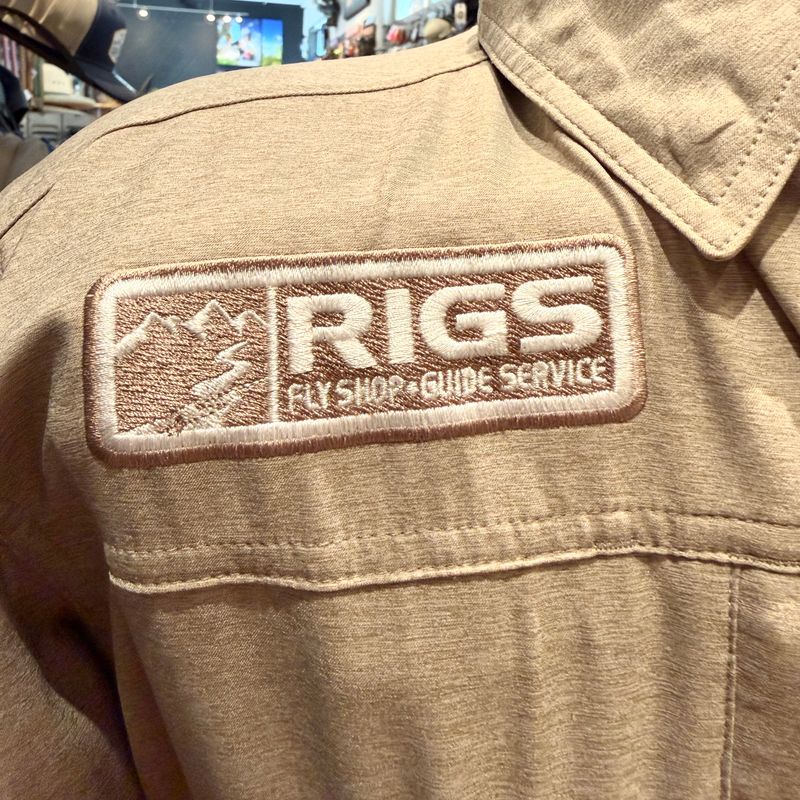 RIGS Logo SIMMS Men's Guide Bugstopper LS Shirt