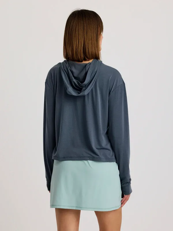 RIGS Logo Free Fly Women's Elevate Lightweight Hoodie