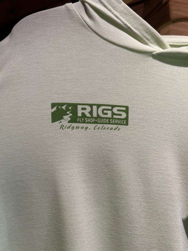 RIGS Logo Free Fly Youth Bamboo Shade  Hoodie