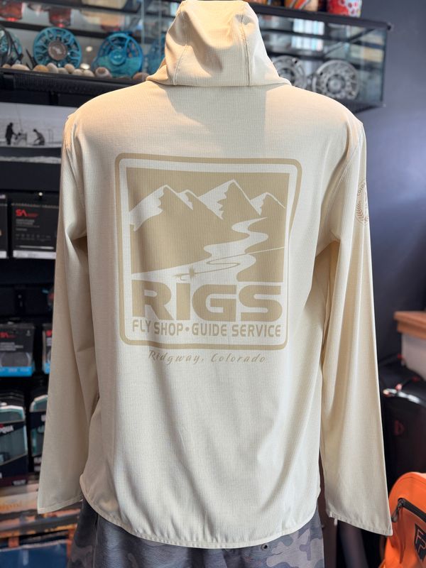RIGS Logo Simms Men's Stone Cold Hoody