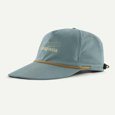 Patagonia Spoonbill Merganzer Hat  Casting Logo Blue Sage