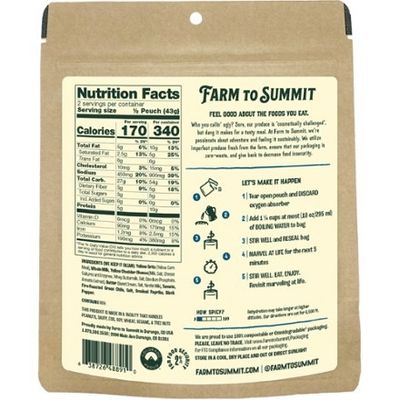 Farm To Summit Green Chile Cheddar Grits