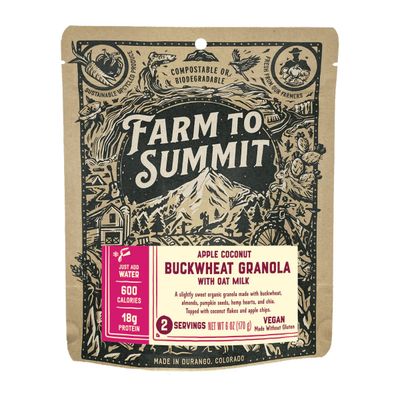 Farm To Summit Buckwheat Granola With Oat Milk Farm To Summit Buckwheat Granola With Oat Milk