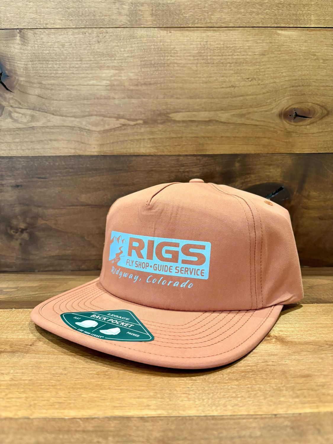 RIGS Logo Back Pocket Hat Clay
