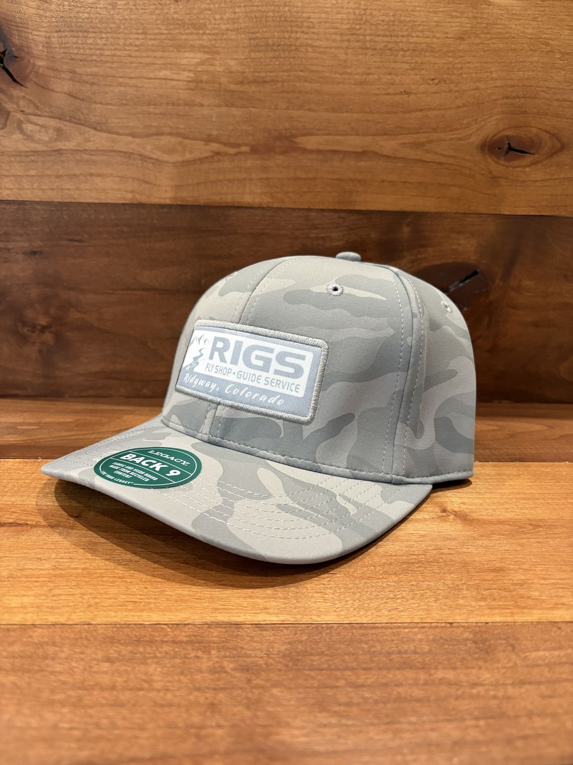 RIGS Logo Back 9 Hat Storm Camo