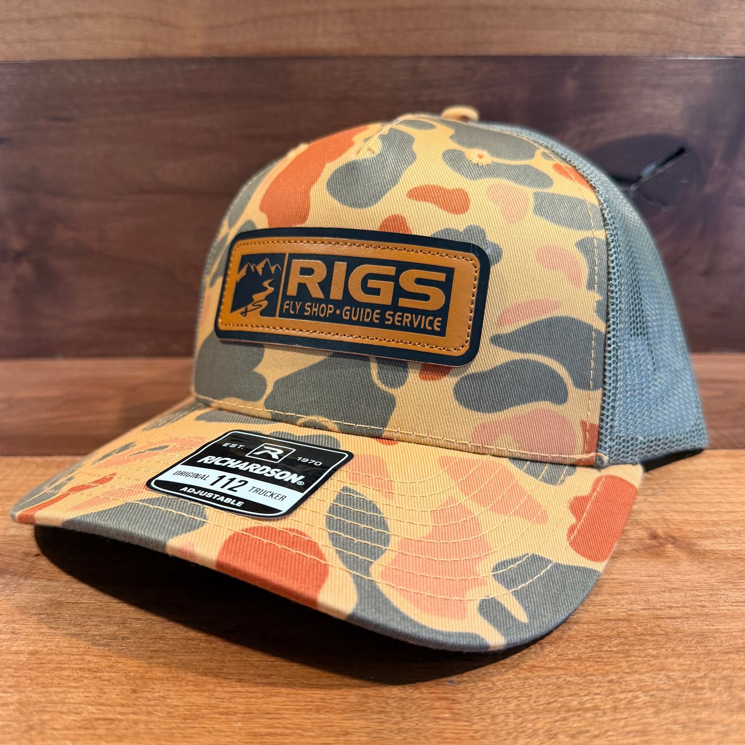 RIGS Leather Logo Richardson 112PFP