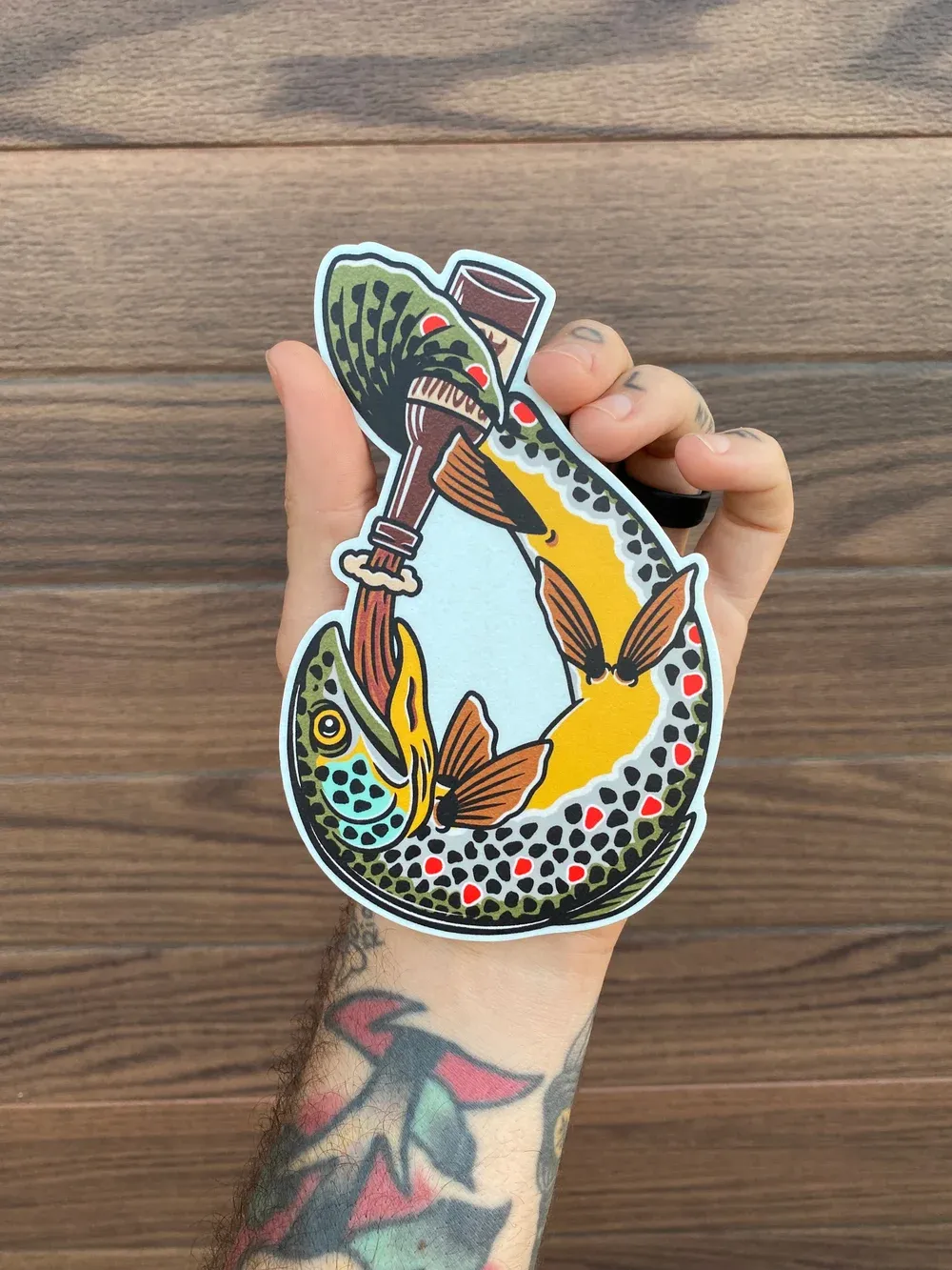 DrewLR  Brown Ale Sticker
