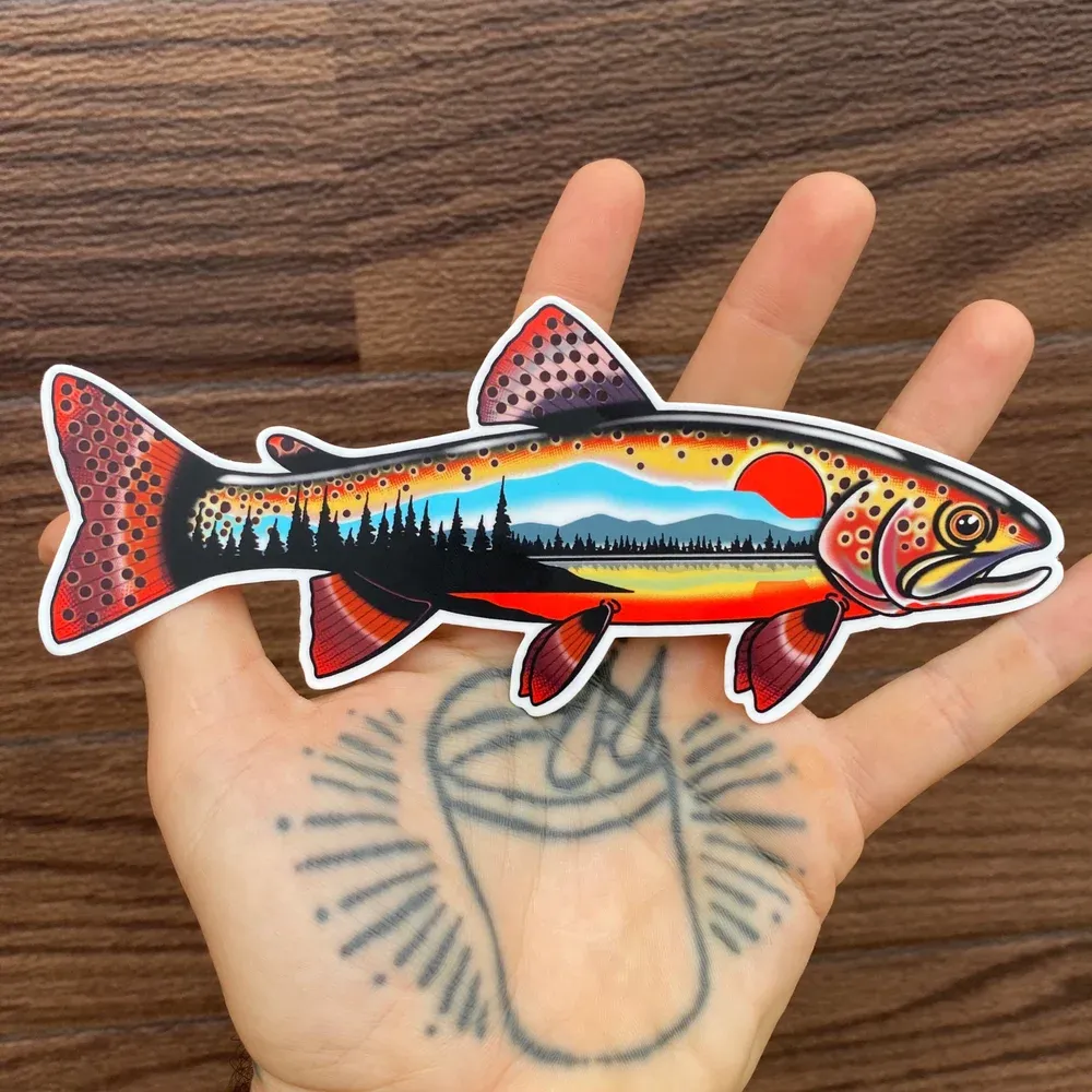 DrewLR Jake’s Cutthroat Sticker