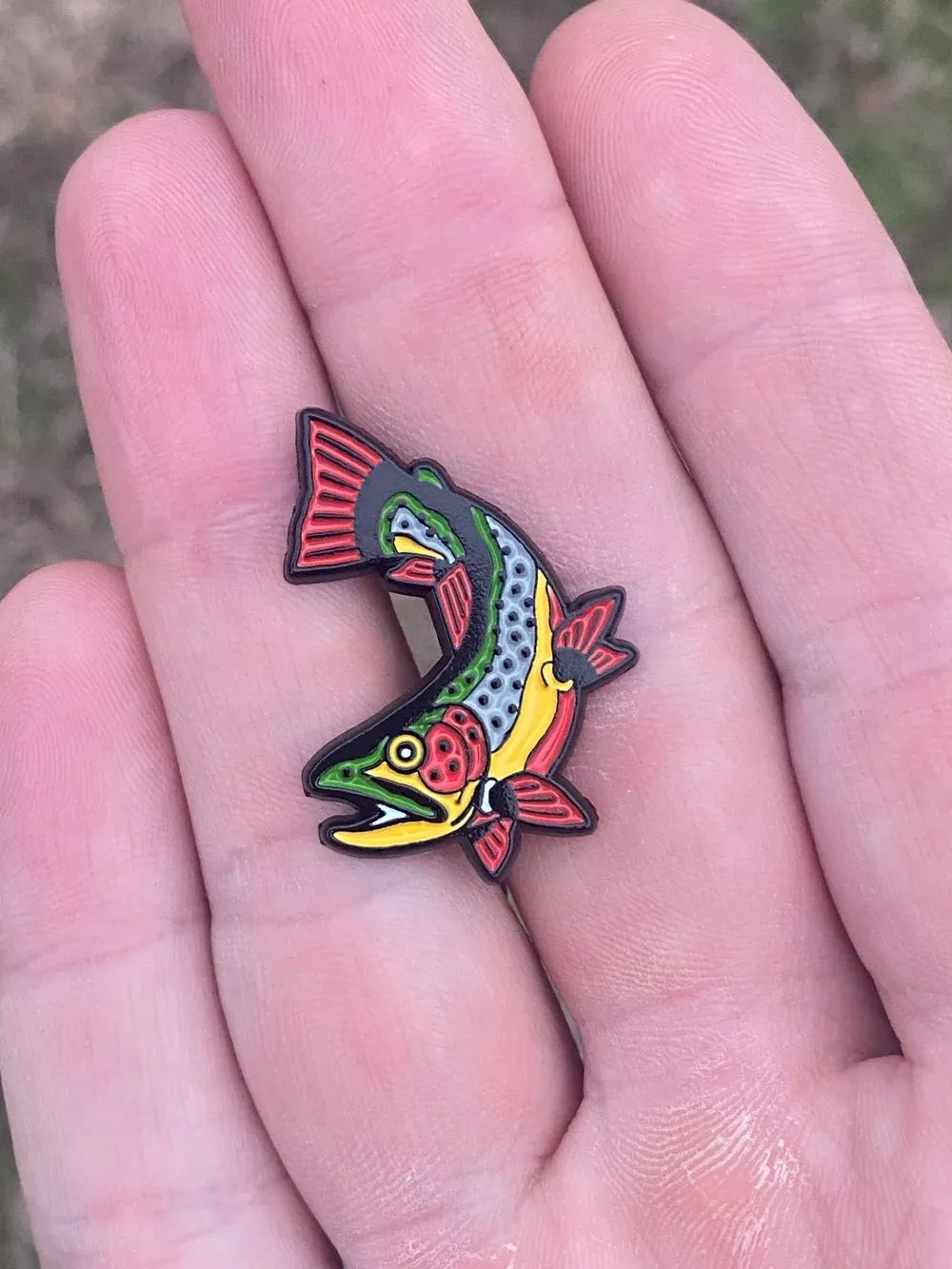 DrewLR Enamel Pin, Color: - Cutthroat