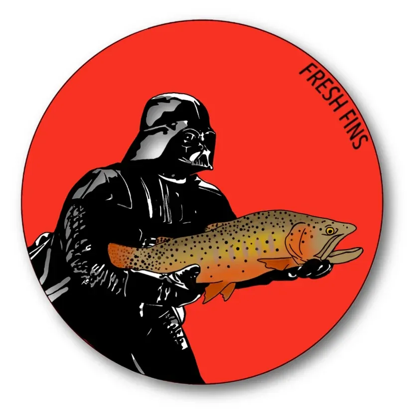 Fresh Fins Darth Cutty Sticker