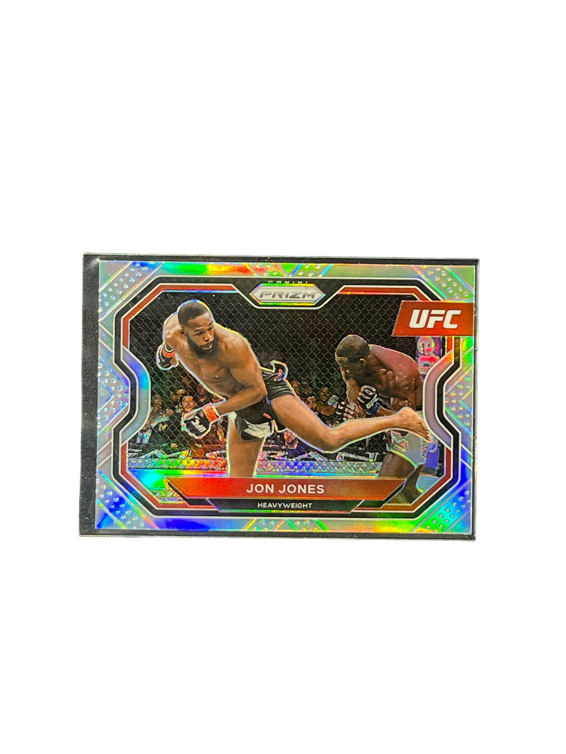 2021 Panini Prizm UFC Jon Jones Silver #101