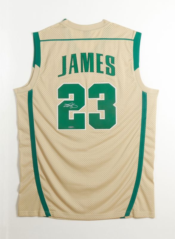 Signed Irish Jersey Lebron James