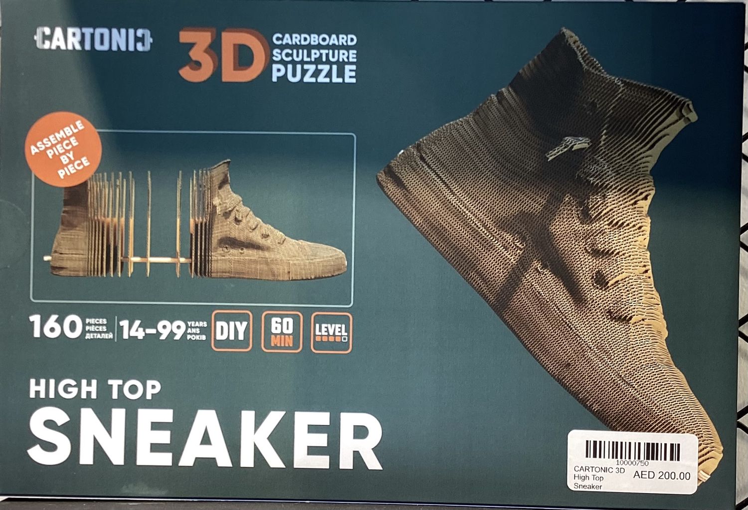 CARTONIC 3D High Top Sneaker