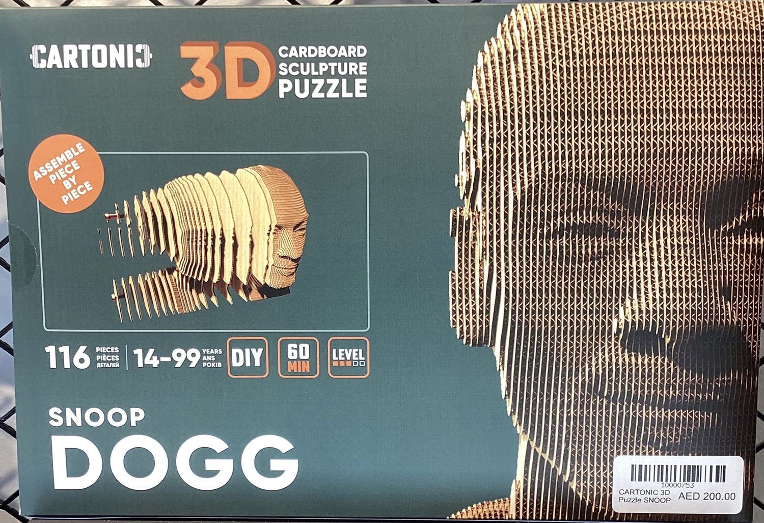 CARTONIC 3D Puzzle SNOOP