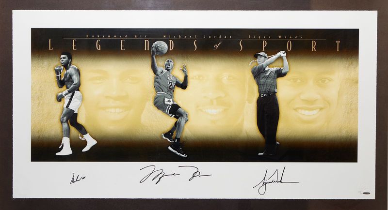 Signed Jordan/Ali/Woods Poster