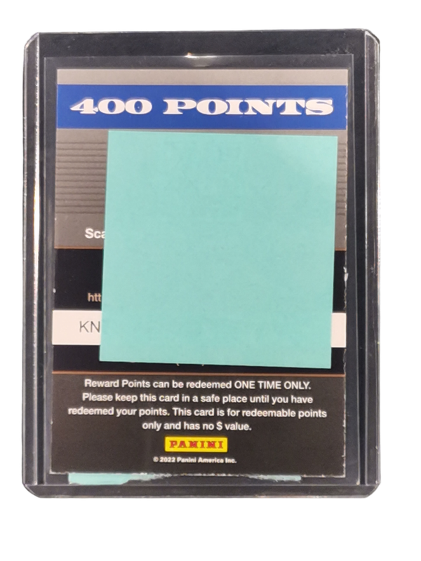 Panini Rewards 400 Points
