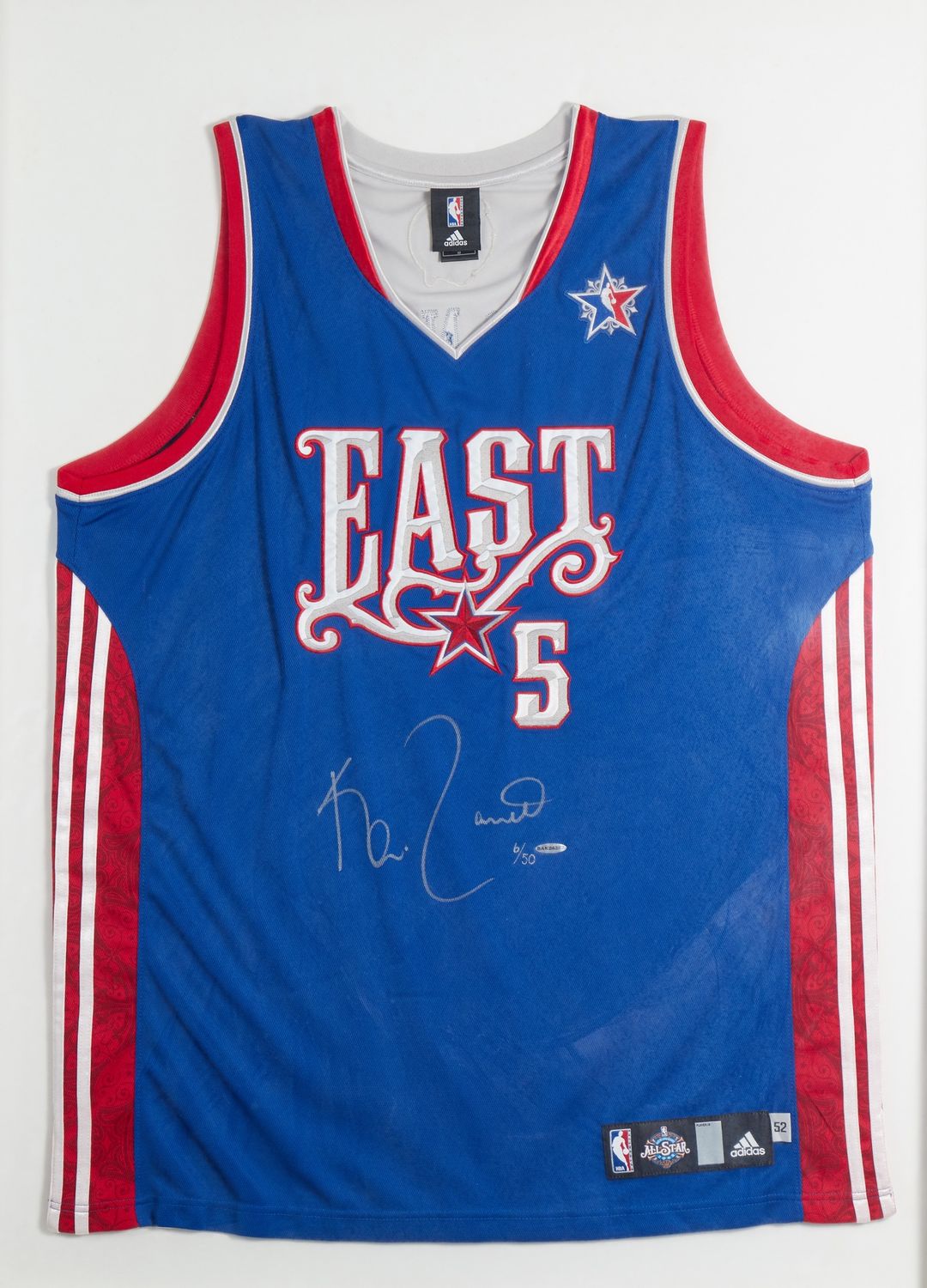 Signed Kevin Garnett All Star Jersey 6/50