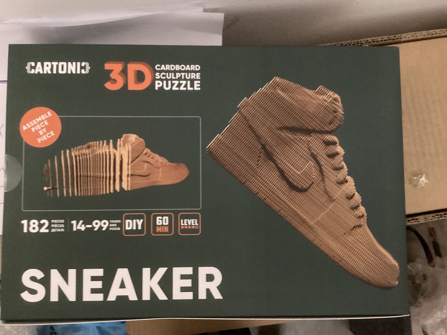 CARTONIC 3D Puzzle Sneaker