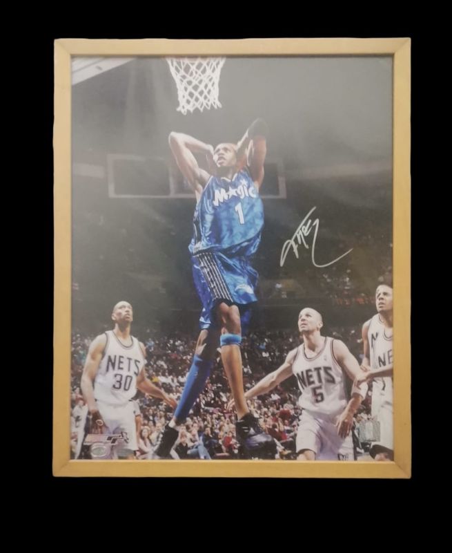 Signed Tracy McGrady Poster