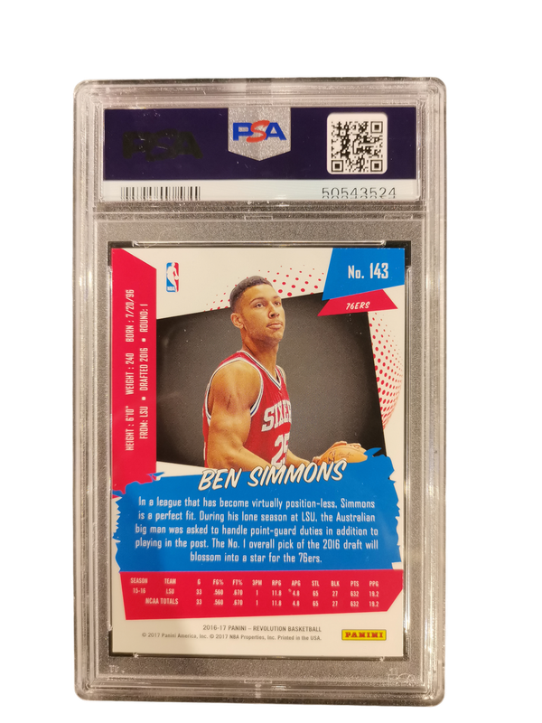 2016 Panini Revolution Ben Simmons #143