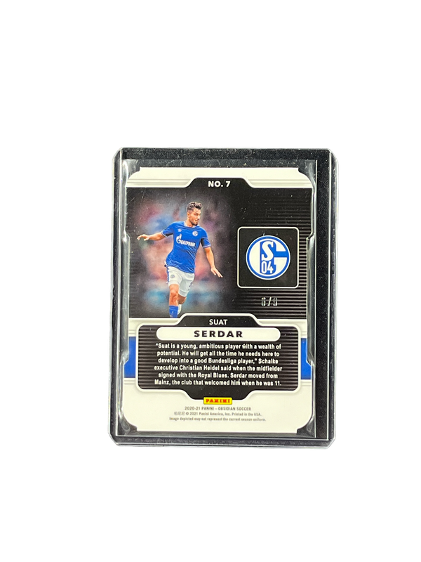 2020-21 Panini Obsidian Suat Serdar #7 Tunnel Vision 6/9