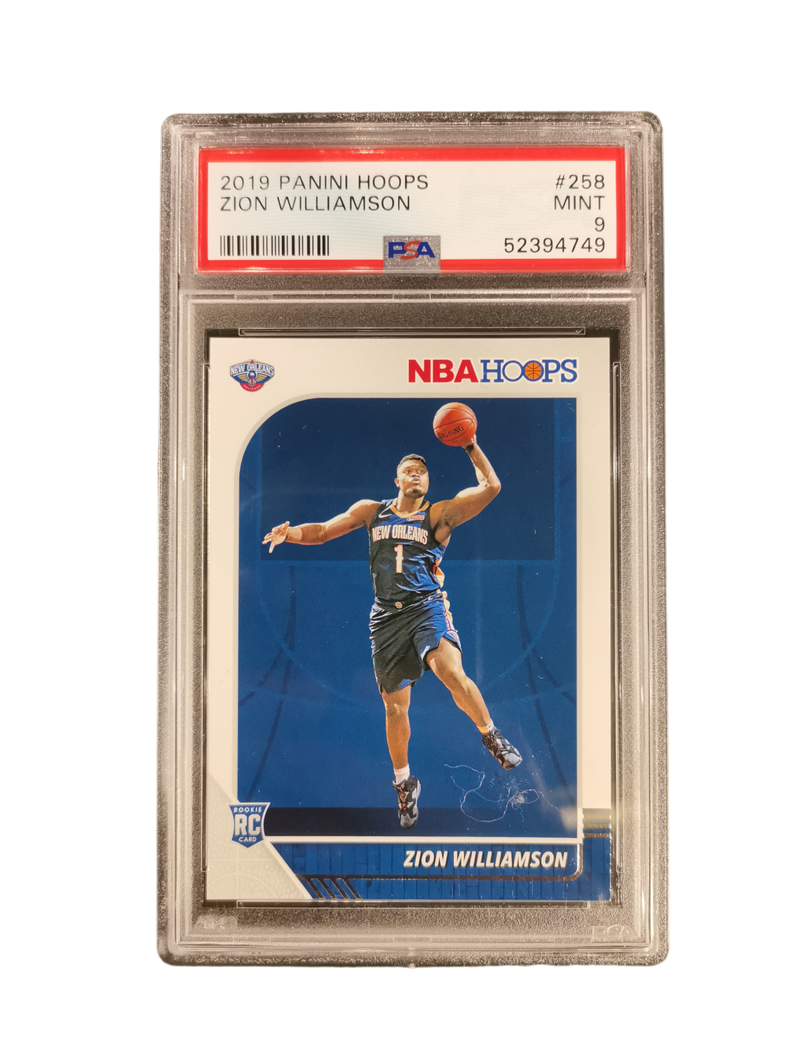 2019 Panini Hopps Zion Williamson #258