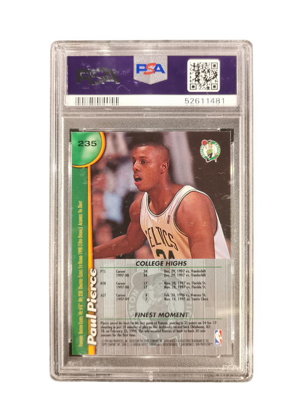 1998 Finest Paul Pierce #235