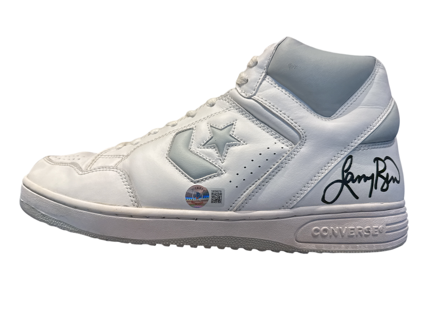 Johnson / Bird Signed Shoes