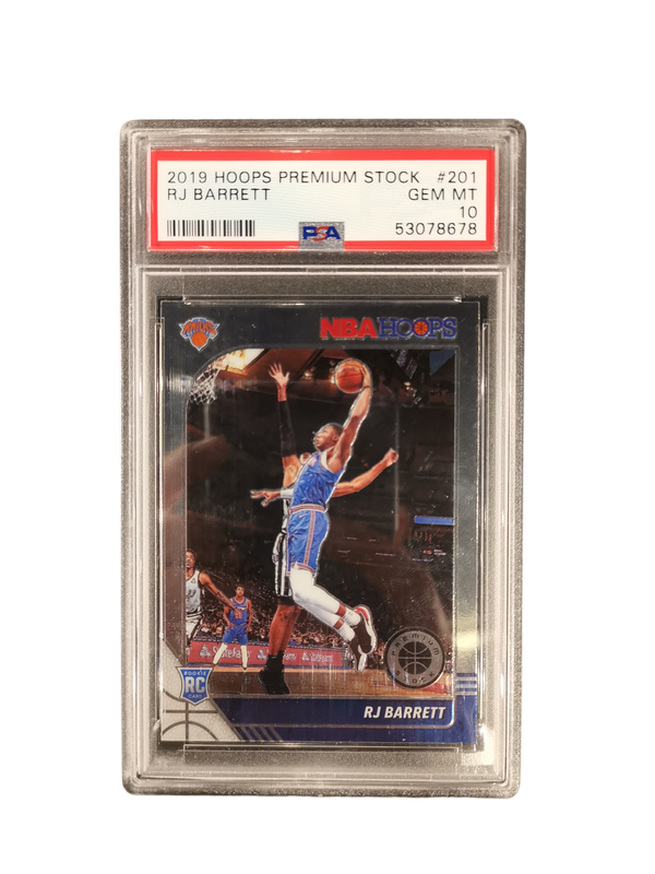 2019 Hoops Premium Stock RJ Barrett #201