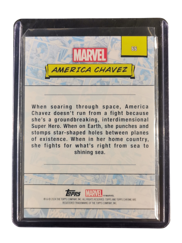 2024 Topps Chrome Marvel America Chavez #66