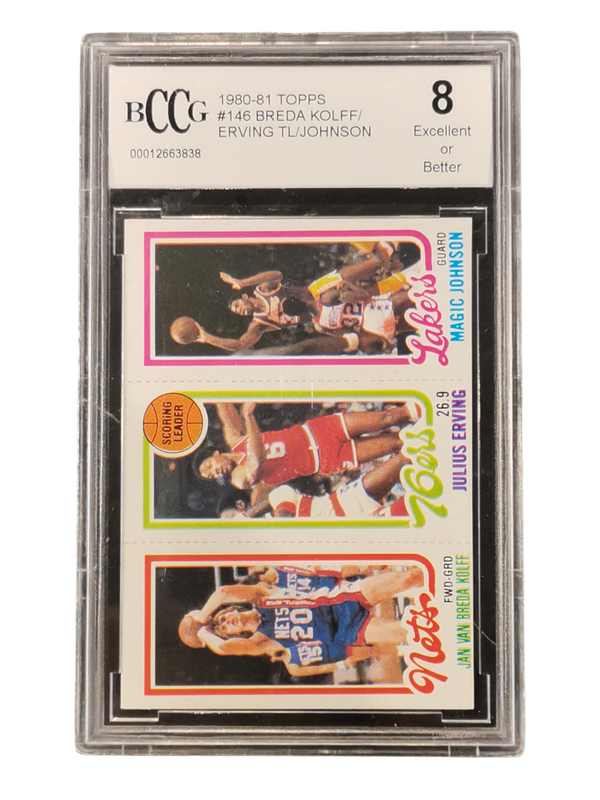 1980-81 Topps #146 Breda Kolff/Erving TL/Johnson BCCG 8