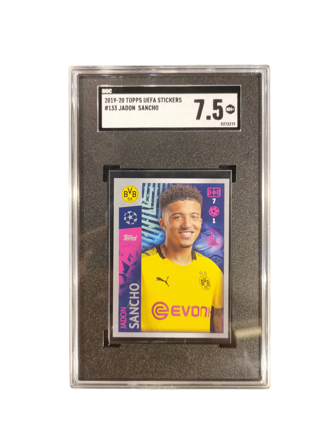 2019-20 Topps UEFA Stickers #133 Jadon Sancho