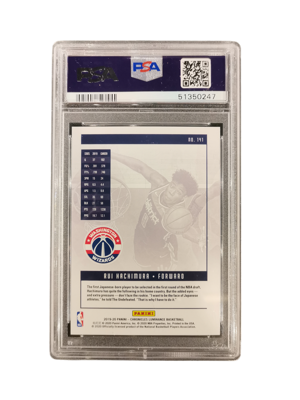 2019 Panini Chronicles Rui Hachimura