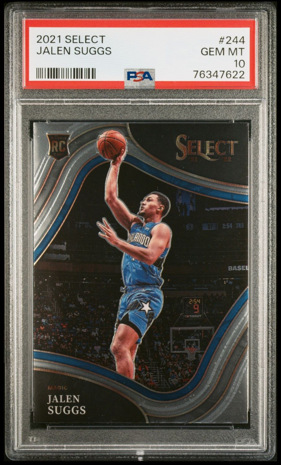 2021 Select Jalen Suggs #244 PSA 10